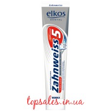 Зубна паста Елкос Відбілююча (EDEKA elkos Spezialzahncreme Zahnweiss), 125 мл
